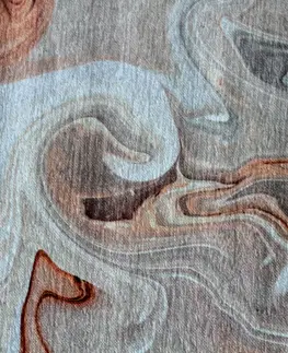 Koberce a koberčeky KONDELA Renox Typ 2 koberec béžová / krémová / biela