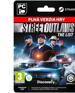 Hry na PC Street Outlaws: The List [Steam]