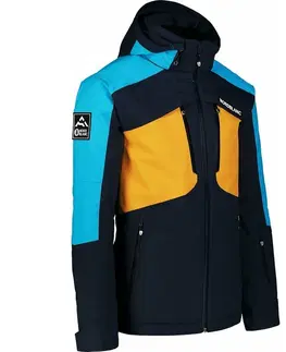 Pánské bundy a kabáty Pánska lyžiarska bunda Nordblanc Subzero tmavomodrá NBWJM7500_MOB S