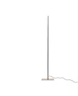 Stojacie lampy Carpyen Stojacia LED lampa Lineal výška 180 cm nikel matná