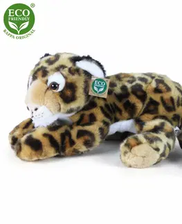 Plyšáci Plyšový leopard ležiaci 40 cm ECO-FRIENDLY