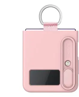 Puzdrá na mobilné telefóny Zadný kryt Nillkin CamShield Silky pre Samsung Galaxy Z Flip 4 5G, ružová 57983116826