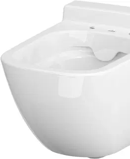 Záchody GEBERIT KOMBIFIXBasic vr. bieleho  tlačidla DELTA 50 + WC CERSANIT CLEANON CASPIA + SEDADLO 110.100.00.1 50BI CP1