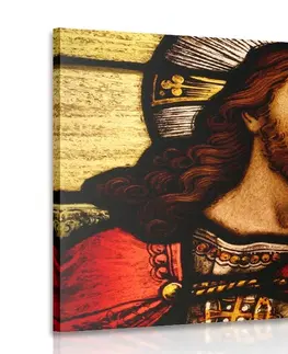 Abstraktné obrazy Obraz Ježiš s jahniatkom