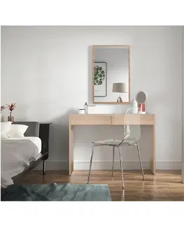 Toaletné stolíky Toaletný stolík/písací stôl, dub sonoma, VIOLET