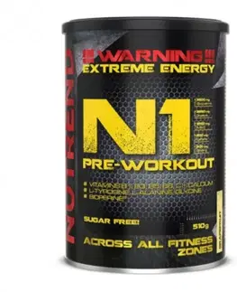 Pre-workouty NUTREND N1 Pre-Workout 10 x 17 g čierne ríbezle