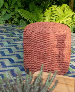 Záhradný nábytok Muffin taburetka červená 40 cm
