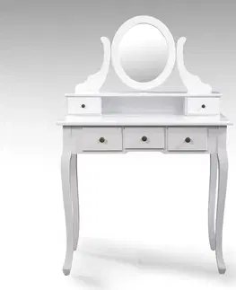 Nočné stolíky Toaletný stolík so zrkadlom STELLA