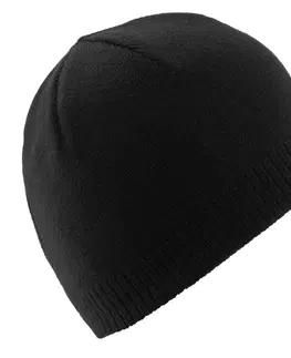čiapky Jednoduchá lyžiarska čapica čierna