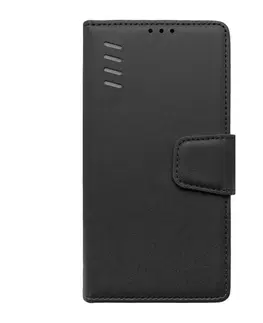 Puzdrá na mobilné telefóny MobilNET Knižkové puzdro pre Samsung Galaxy S23, čierne PKK-4493-SAM-S23XX
