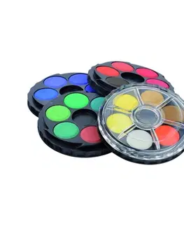 Hračky KOH-I-NOOR - Farby vodové okrúhle, sada 24 ks