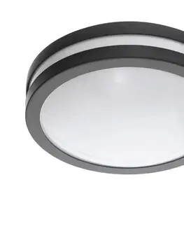 Svietidlá Eglo Eglo 33571 -LED Stmievateľné kúpeľňové svietidlo LOCANA-C LED/14W/230V IP44 čierna 