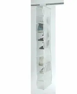 Úložné boxy Compactor Závesný organizér na obuv Milky, 15 x 30 x 128 cm