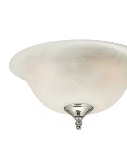 Príslušenstvo k ventilátorom Hunter Hunter Swirled Marble Bowl ventilátorová lampa