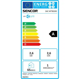 Ventilátory a klimatizácie Mobilná klimatizácia SENCOR SAC MT9020C