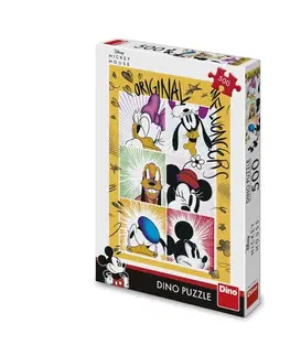 Hračky puzzle DINO - Mickeyho večierok 500 puzzle