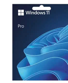 Samolepky na notebooky Microsoft Windows Pro 11 64-bit elektronická licencia