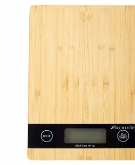 Dekorácie a bytové doplnky Kuchynská elektronická váha 20*14.5*2cm