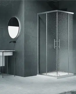 Sprchovacie kúty H K - Sprchovací kút obdĺžnikový, SIMPLE GRAPE 100x90, L/P variant, rohový vstup vrátane sprchovej vaničky z liateho mramoru SE-SIMPLEGRAPE10090/THOR-10090