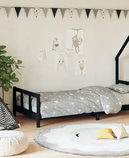 Detské izby Detská domčeková posteľ Dekorhome 90 x 190 cm