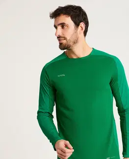 dresy Futbalový dres s dlhým rukávom VIRALTO CLUB zelený