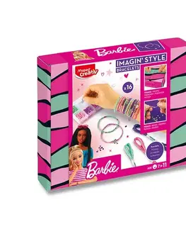 Kreatívne a výtvarné hračky MAPED - Kreat.súprava Imagin´Style Bracelets Barbie