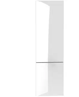 Kuchynské skrinky Bočný panel Oscar 720+1313 biela lesklá