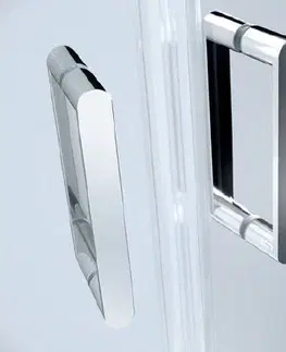 Sprchovacie kúty CERSANIT - Sprchové dvere ARTECO 90x190, kývne, číre sklo S157-008