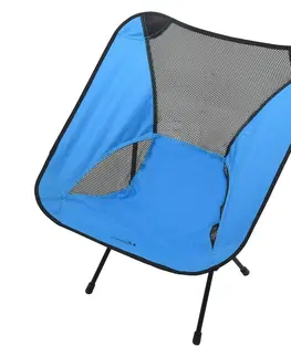 Outdoorové vybavenie CATTARA FOLDI MAX II skladacia kempingová stolička modrá