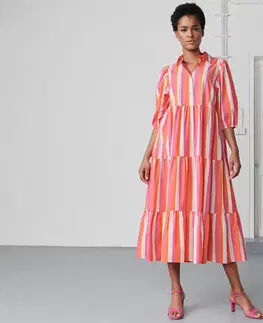Dresses Prúžkované tkané šaty