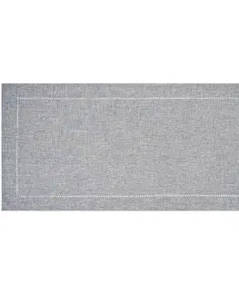 Obrusy BO-MA Trading Běhoun šedá, 40 x 90 cm