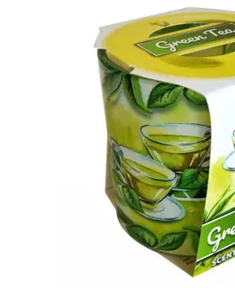 Sviečky MAKRO - Sviečka v skle Green Tea