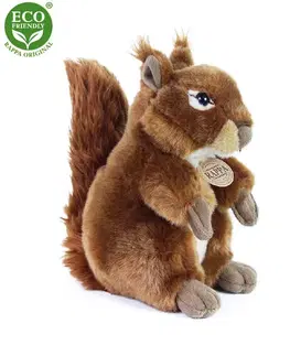 Plyšáci Rappa Plyšová veverička, 21 cm 