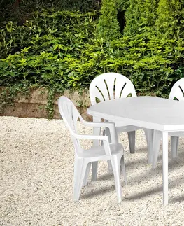 Záhradné stoly KETER Záhradný stôl LISEAN | biela