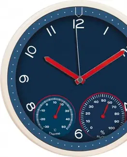 Hodiny Nástenné hodiny MPM, 3084.30 - modrá, 31cm