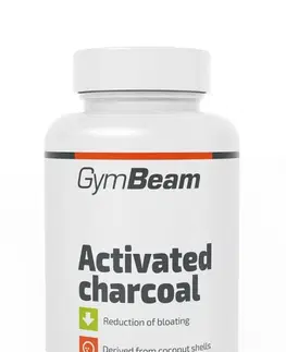 Vitamíny a minerály Activated Charcoal - GymBeam 60 kaps.