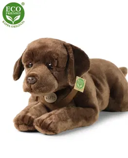 Plyšové hračky RAPPA - Plyšový pes labrador 61 cm ECO-FRIENDLY