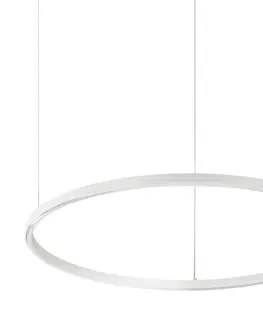 Svietidlá Ideal Lux Ideal Lux - LED Luster na lanku ORACLE SLIM LED/38W/230V pr. 70 cm biela 