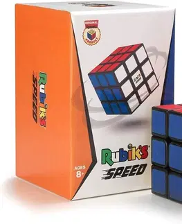 Hračky strategické spoločenské hry SPIN MASTER - Rubikova Kocka 3X3 Speed Cube