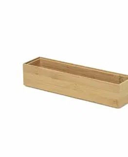 Úložné boxy Compactor Úložný organizér Compactor Bamboo Box XL - 30 x 7,5 x 6,5 cm