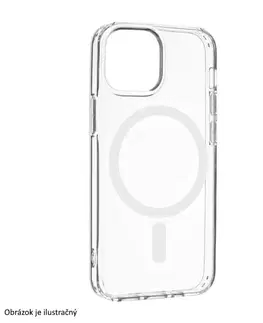 Puzdrá na mobilné telefóny Zadný kryt FIXED MagPure pre Samsung Galaxy S24 s MagSafe, transparetntná FIXPUM-1256