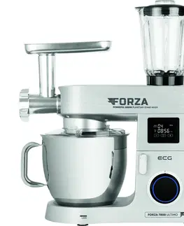 Kuchynské roboty ECG Forza 7800 kuchynský robot Ultimo Argento
