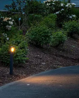 Osvetlenie príjazdovej cesty BRUMBERG BRUMBERG Quader chodníkové LED, grafit, IP54