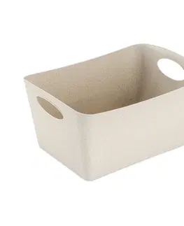 Úložné boxy Koziol Úložný box Boxxx M Organic béžová, 3,5 l, 20,3 x 29,7 x 15 cm