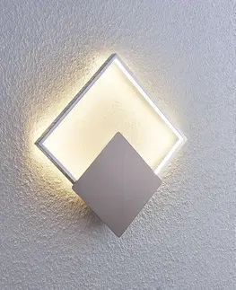 Nástenné svietidlá Lindby Nástenné LED svietidlo Anays, hranaté, 32 cm