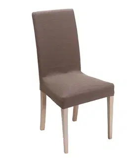 Poťahy na stoličky Pružný jednofarebný poťah na stoličku, sedadlo alebo sedadlo + ooperadlo
