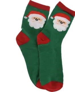 Hračky Dámske vianočné ponožky Santa Claus I, 2 páry