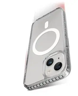 Puzdrá na mobilné telefóny Zadný kryt SBS Extreme 3 Mag pre Apple iPhone 15, transparentná TEEXMAGIP1561T