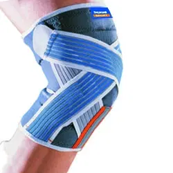 Zdravotné bandáže a ortézy Bandáž - pásková podpora kolena Thuasne XL