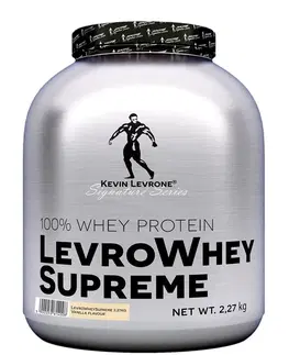 Srvátkový koncentrát (WPC) Levro Whey Supreme - Kevin Levrone 2000 g Strawberry+Banana